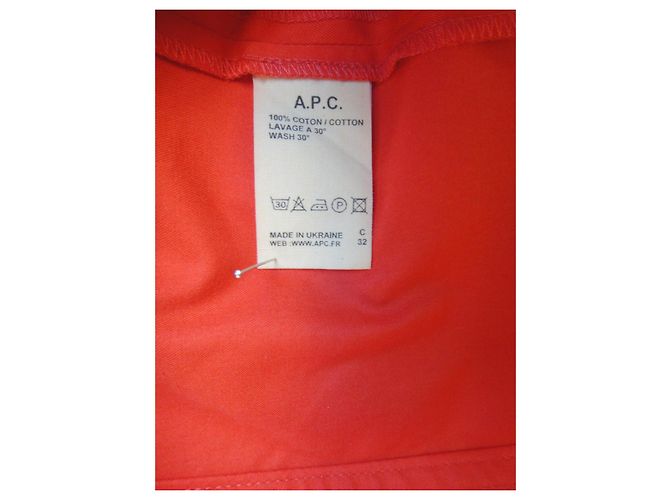 Apc Gabardina naranja A.P.C. - vista 6