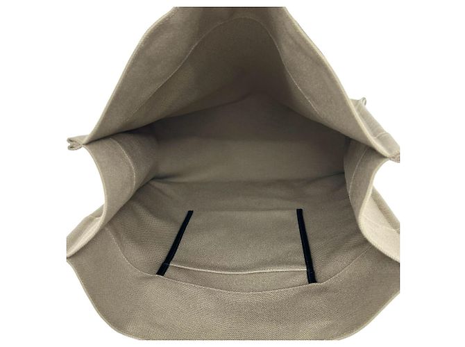 Hermès Sac cabas Hermes Etrivière Marron Noir - vue 9