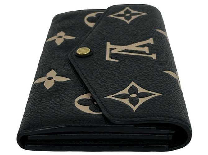 Louis Vuitton Portefeuille Sarah Long Wallet Nero - vista 5