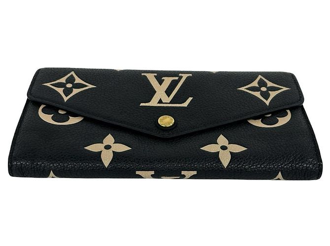 Louis Vuitton Portefeuille Sarah Long Wallet Nero - vista 6