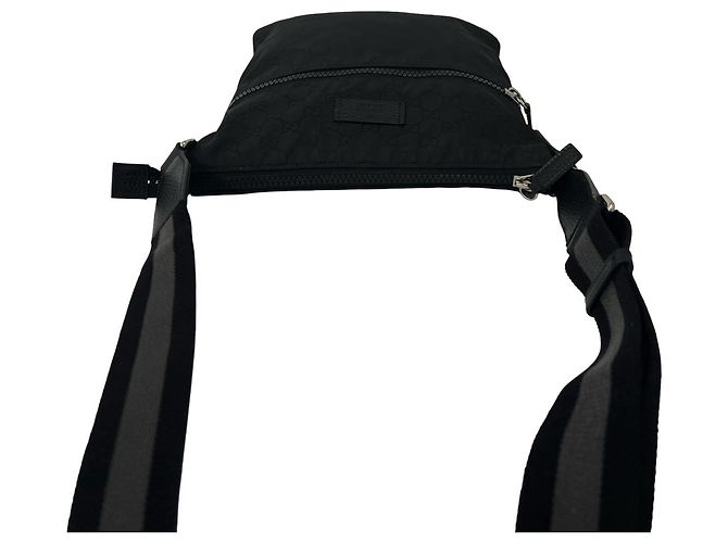 Borsa a tracolla e spalla Gucci con motivo logo GG Nero - vista 4