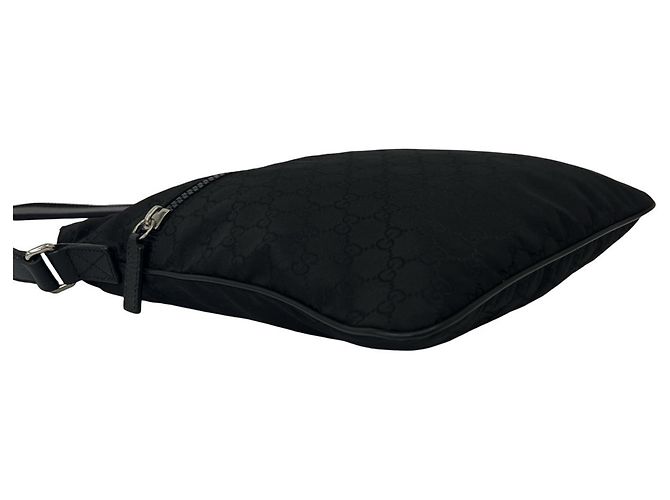 Borsa a tracolla e spalla Gucci con motivo logo GG Nero - vista 7