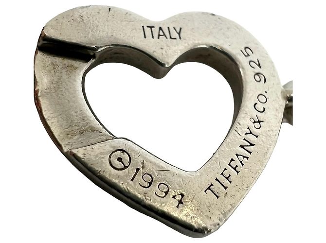 Tiffany & Co Bracciale con ciondolo cuore e freccia Tiffany Vintage Argento - vista 3