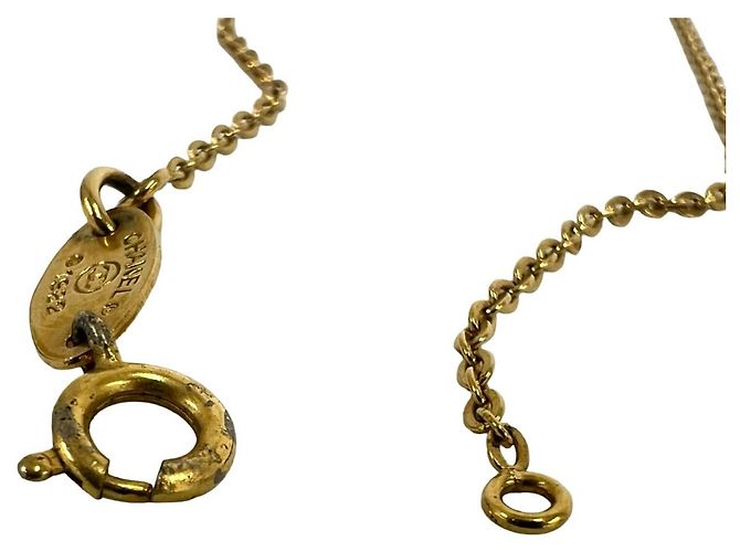 Collana a catena Chanel Vintage Coco Mark D'oro - vista 5