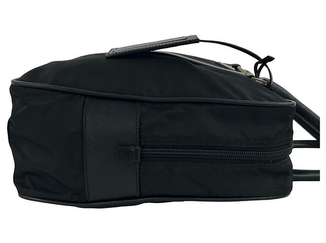 Saffiano Prada Aktentasche Schwarz - Ansicht 6