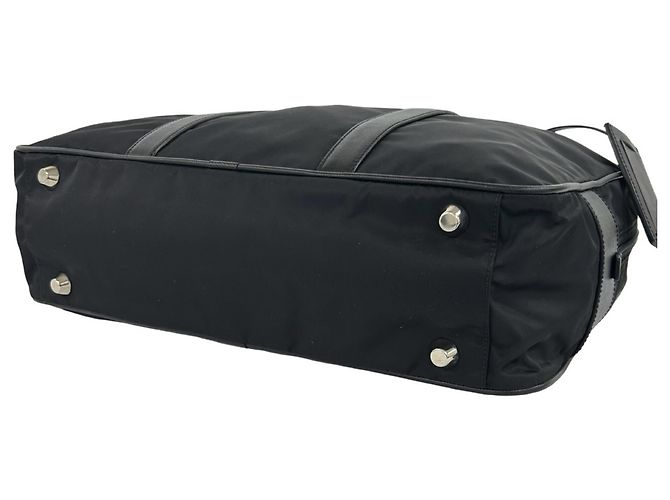 Saffiano Prada Aktentasche Schwarz - Ansicht 8
