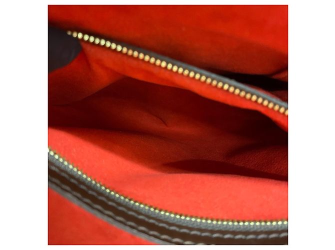 Louis Vuitton Uzès Shopper aus Damier-Leder Braun - Ansicht 10