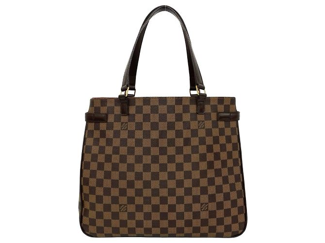 Louis Vuitton Uzès Shopper aus Damier-Leder Braun - Ansicht 3