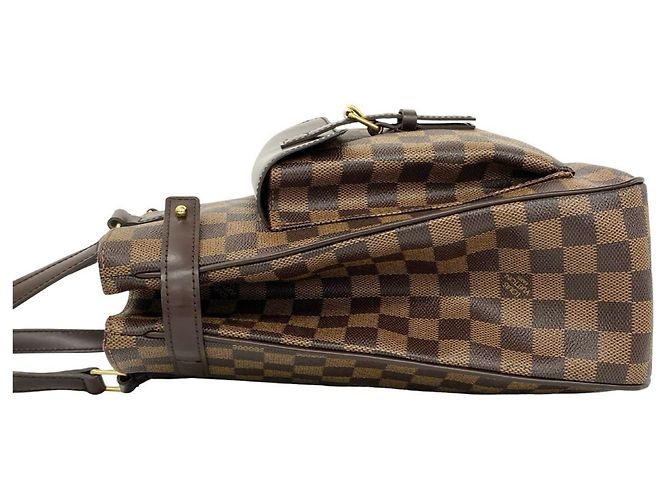 Louis Vuitton Uzès Shopper aus Damier-Leder Braun - Ansicht 5