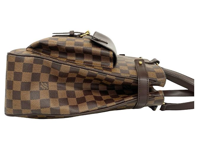 Louis Vuitton Uzès Shopper aus Damier-Leder Braun - Ansicht 6