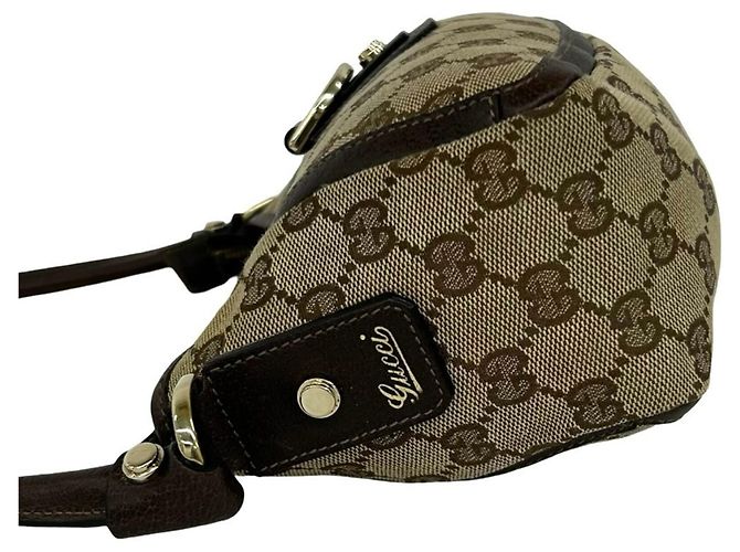 Borsa a mano Gucci Abbey Mini Marrone - vista 5