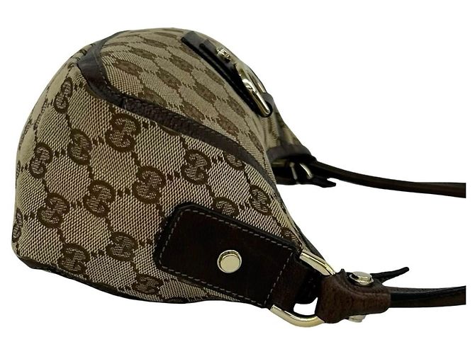 Borsa a mano Gucci Abbey Mini Marrone - vista 6