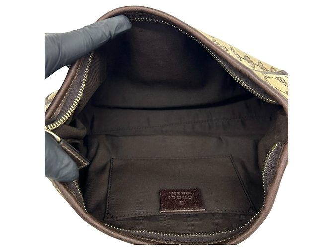 Borsa a mano Gucci Abbey Mini Marrone - vista 7