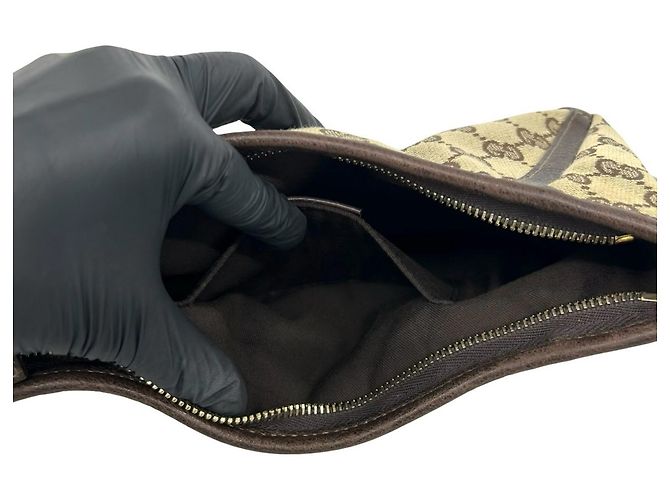 Borsa a mano Gucci Abbey Mini Marrone - vista 8