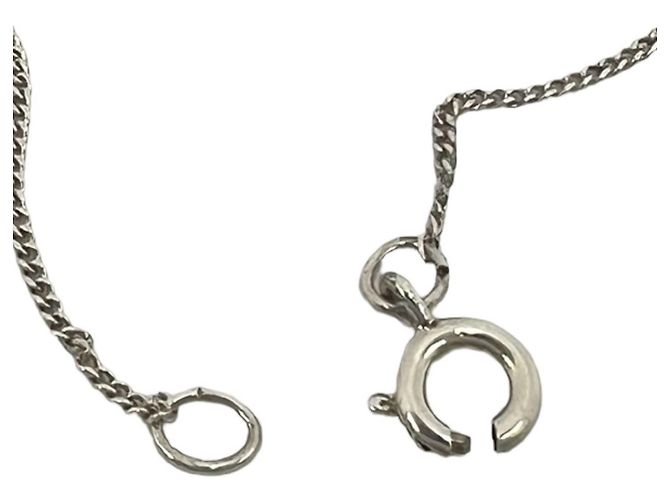 Tiffany & Co Tiffany Halskette mit Vintage-Blattmotiv Silber Golden - Ansicht 5