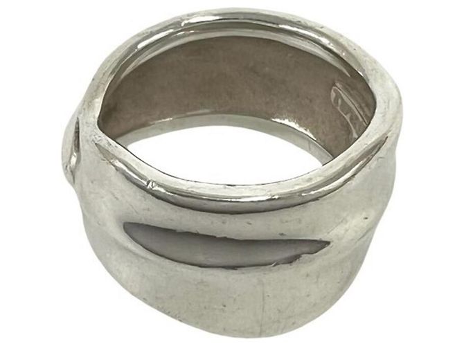 Tiffany & Co Tiffany Vintage Wide Leaf Ring Silber - Ansicht 4