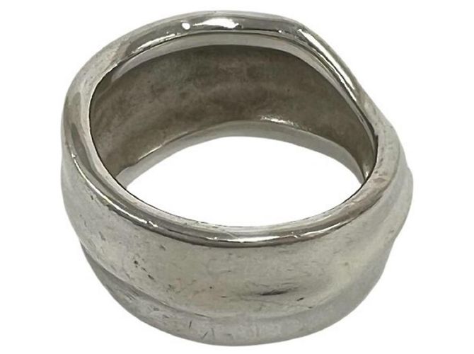 Tiffany & Co Tiffany Vintage Wide Leaf Ring Silber - Ansicht 5