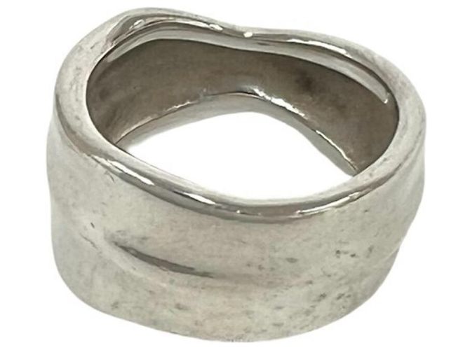 Tiffany & Co Tiffany Vintage Wide Leaf Ring Silber - Ansicht 6