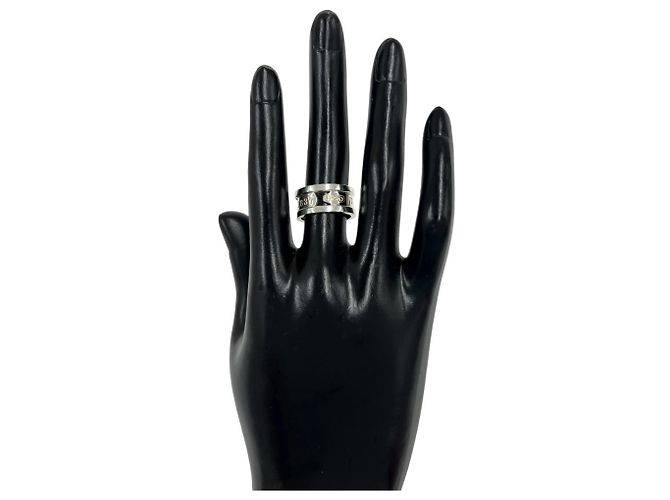 Tiffany & Co Anello Tiffany Vintage Element Band Argento - vista 2