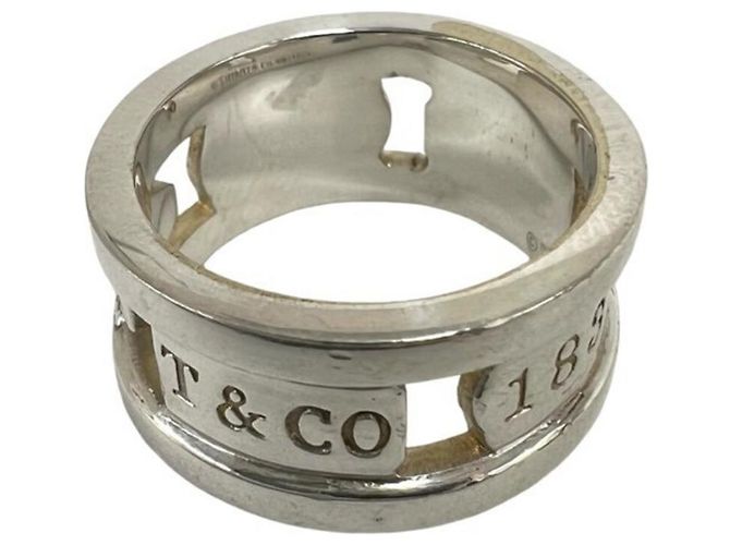 Tiffany & Co Anello Tiffany Vintage Element Band Argento - vista 4
