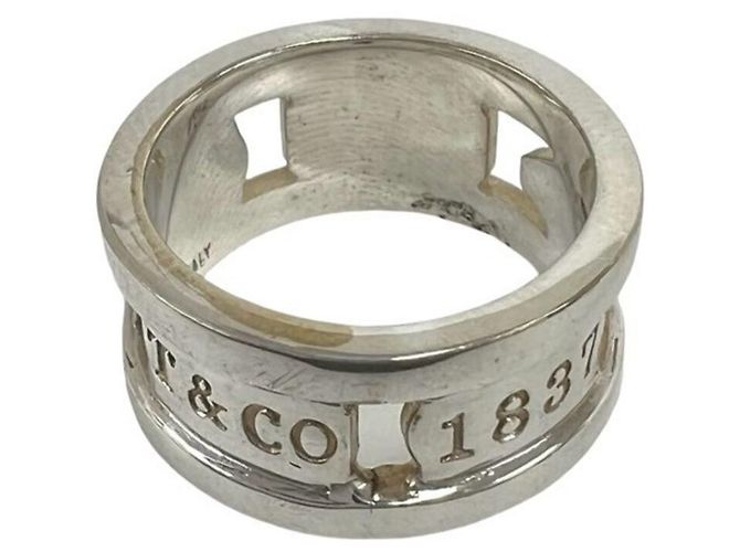 Tiffany & Co Anello Tiffany Vintage Element Band Argento - vista 5