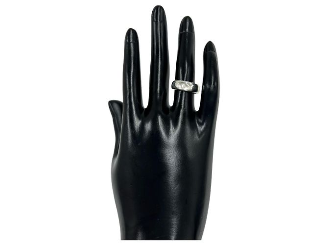Tiffany & Co Tiffany Vintage Curved Heart Ring Silber - Ansicht 2