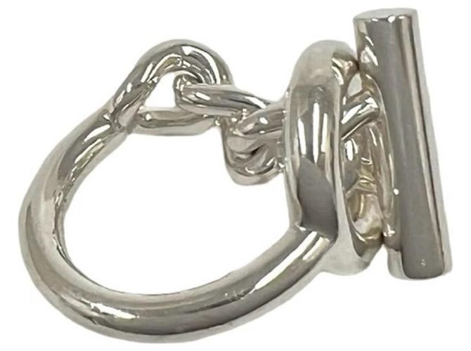 Hermès HERMES Croisette Ringband Silber - Ansicht 5