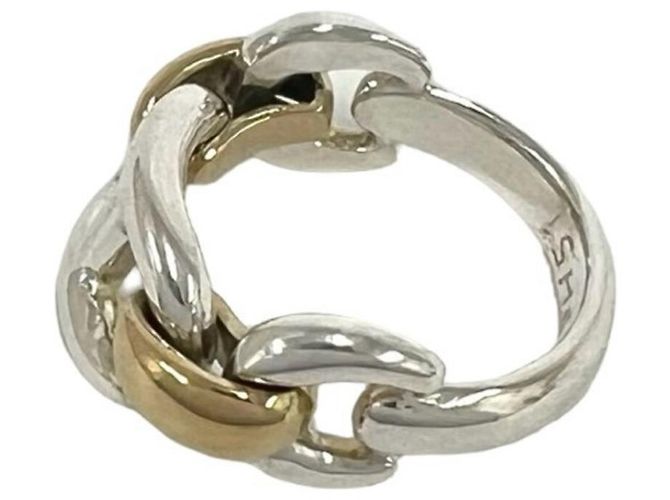 Hermès Hermes Chaine d'Ancre Ring Silber Golden - Ansicht 4