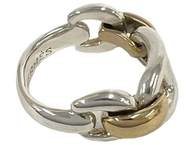 Hermès Hermes Chaine d'Ancre Ring Silber Golden - Ansicht 5