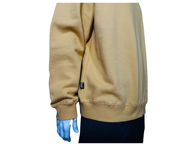 Autre Marque Stussy Crewneck Unisex Sweatshirt City Stack Butter Gelb - Ansicht 3