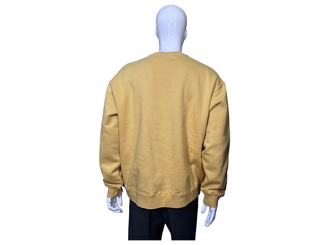 Autre Marque Stussy Crewneck Unisex Sweatshirt City Stack Butter Gelb - Ansicht 4