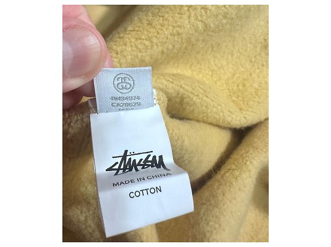 Autre Marque Stussy Crewneck Unisex Sweatshirt City Stack Butter Gelb - Ansicht 8