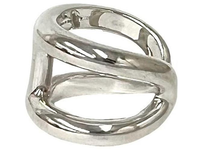 Hermès Hermes Osmo's GM Ring Silber - Ansicht 4