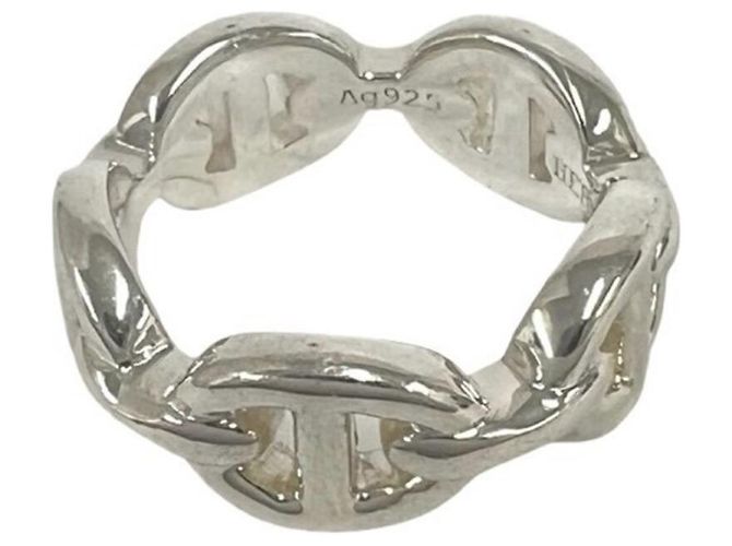 Ring Hermès Anello Hermes Chaine d'Ancre Enchainée PM Argento - vista 4