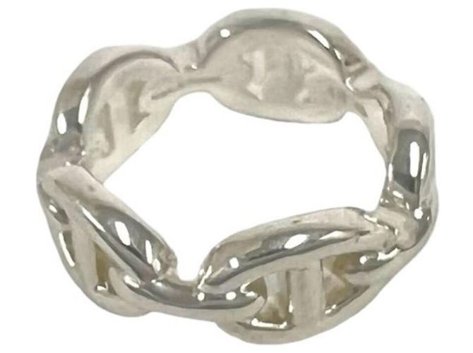 Ring Hermès Anello Hermes Chaine d'Ancre Enchainée PM Argento - vista 5