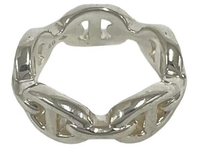 Ring Hermès Anello Hermes Chaine d'Ancre Enchainée PM Argento - vista 6