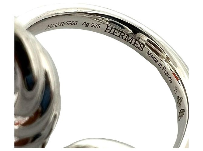 Hermès HERMES Chaine d'Ancre Area 2 Ring Silber - Ansicht 3