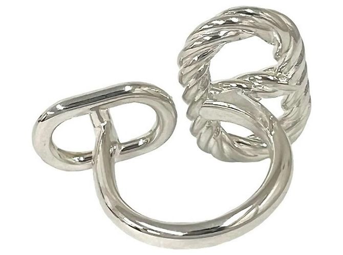 Hermès HERMES Chaine d'Ancre Area 2 Ring Silber - Ansicht 6