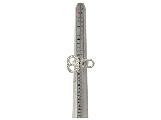 Hermès HERMES Chaine d'Ancre Area 2 Ring Silber - Ansicht 7