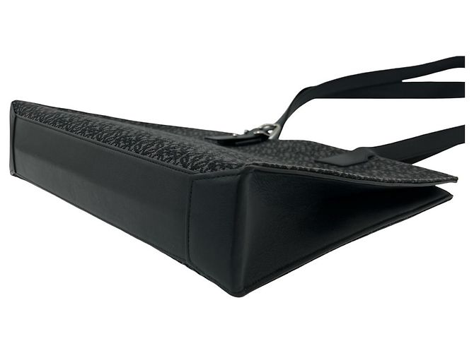 Loewe Buckle Horizontal Tragetasche aus Canvas mit Anagram-Muster und Leder Braun Schwarz - Ansicht 8