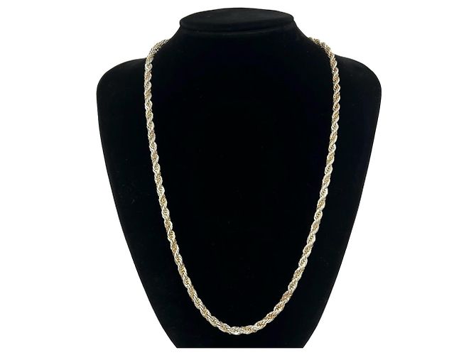 Tiffany & Co Collana Tiffany Twist Rope Argento D'oro - vista 2