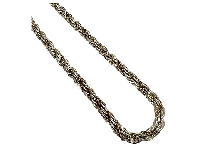 Tiffany & Co Collana Tiffany Twist Rope Argento D'oro - vista 4