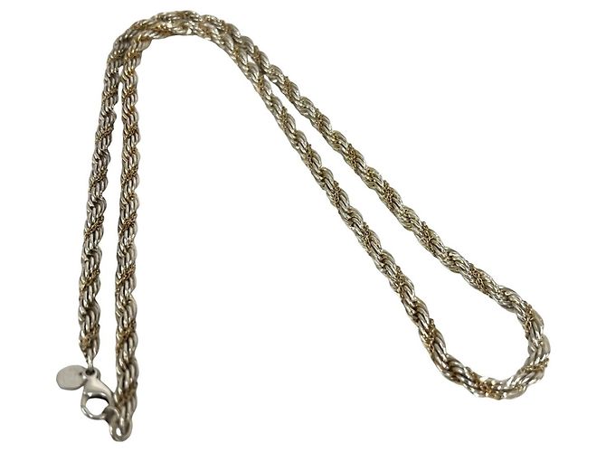 Tiffany & Co Collana Tiffany Twist Rope Argento D'oro - vista 6