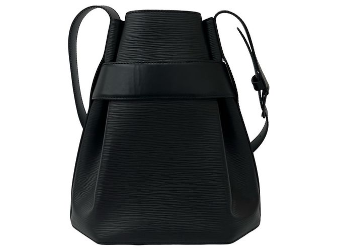 Louis Vuitton Vintage Sac des Paules Epi Leather Shoulder Bag Nero - vista 3