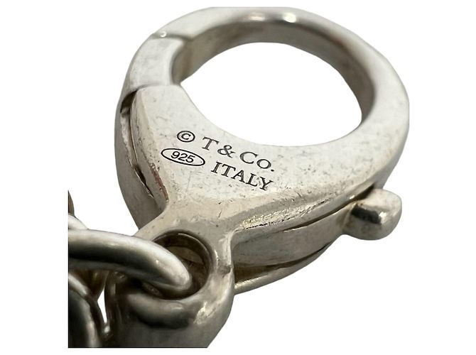 Tiffany & Co Bracciale Tiffany Vintage Oval Link Twist Argento - vista 3