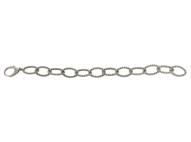Tiffany & Co Bracciale Tiffany Vintage a maglie ovali intrecciate in Argento 925 - vista 5