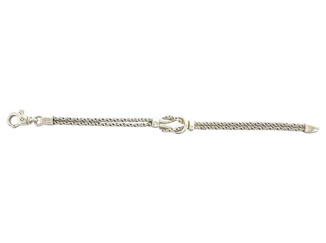 Tiffany & Co Bracciale Tiffany Vintage Double Rope Center Knot Argento - vista 6
