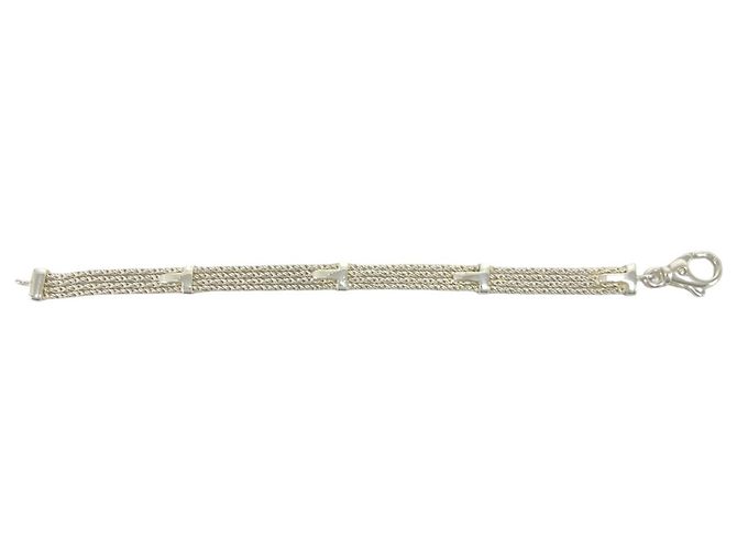 Tiffany & Co Bracciale a catena T-Rope Tiffany Vintage Argento - vista 4