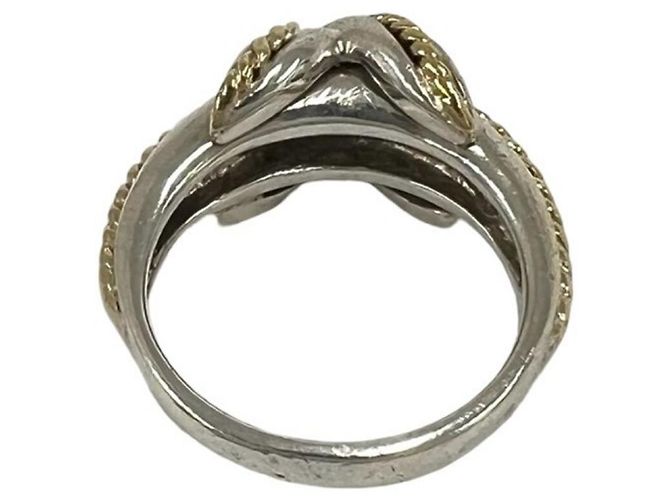 Tiffany & Co Anello Tiffany Vintage Signature Argento D'oro - vista 6