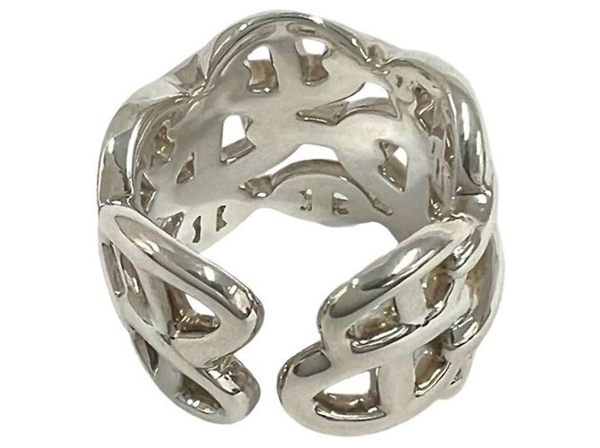 Hermès Hermes Enchainée GM Silberbandring - Ansicht 6